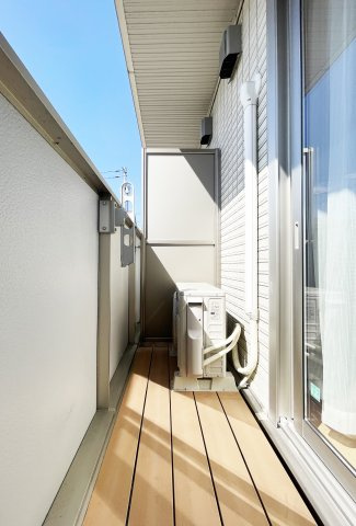 Ｍｓ’弐番館のバルコニー