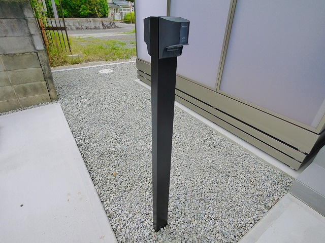 ｙａｋｕｓｉ京　Ａの設備|EV・PHEV充電用屋外コンセントです