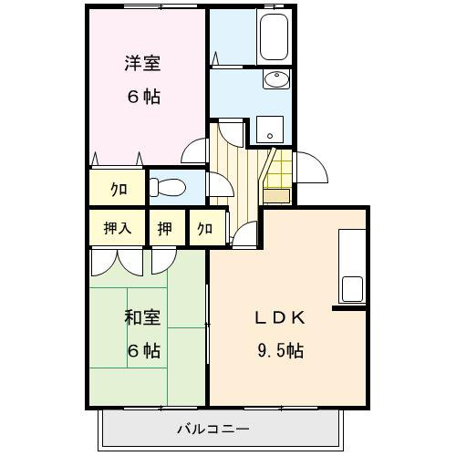 シャンポールの間取り