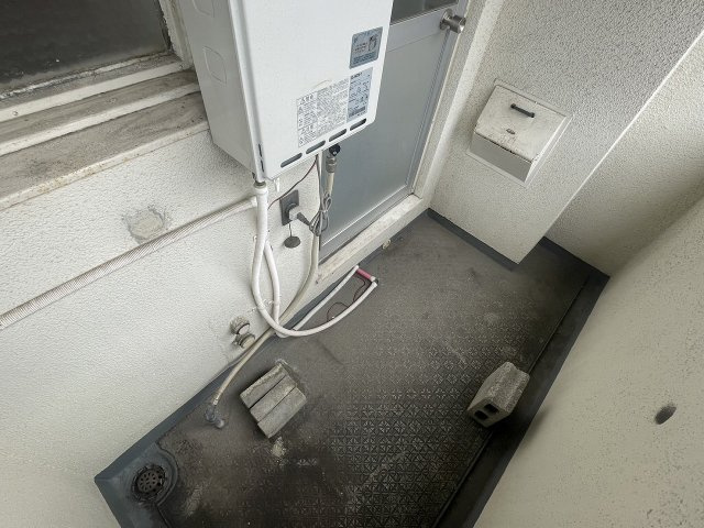 国分旭ヶ丘住宅1号棟のバルコニー