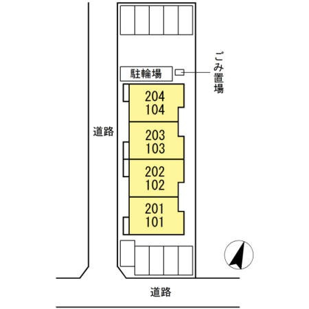 【駐車場】パイン　コート