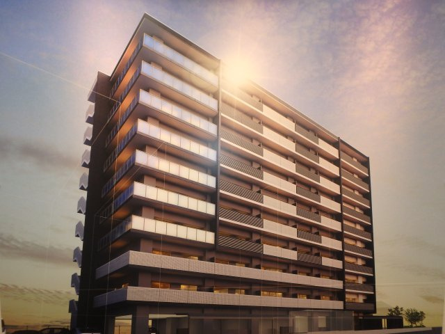 アルファステイツ倉敷中庄の外観パース