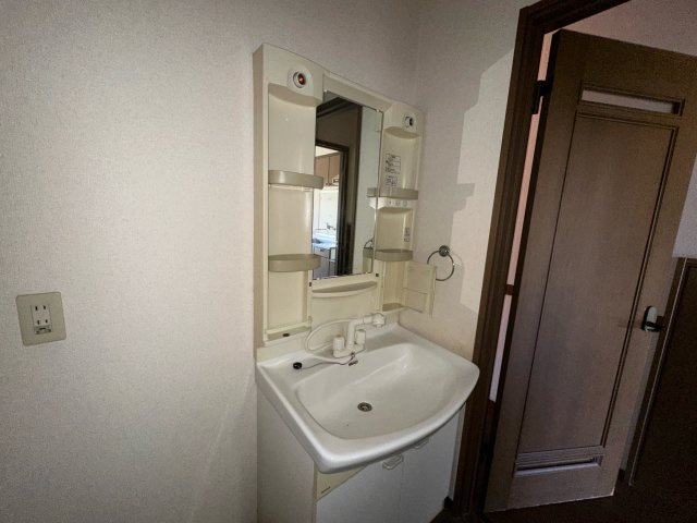 ローヤルライフの洗面所