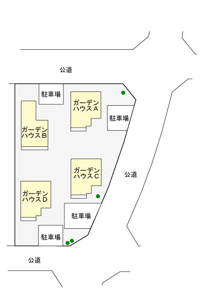 ガーデンハウスＤの駐車場