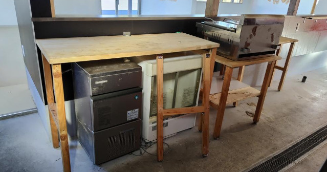 甲賀市信楽町勅旨の店舗の内装