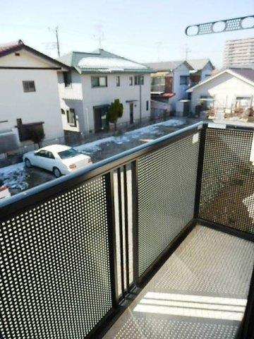 サンモール 2号棟のバルコニー