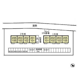 【区画図】 | サンモール 2号棟