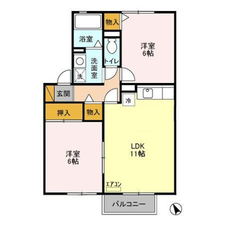 【間取り】 | サンモール 2号棟