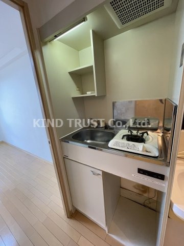 ラナップスクエア中之島公園のキッチン|コンパクトなキッチンで掃除もラクラク