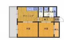 メゾンカルムの間取り
