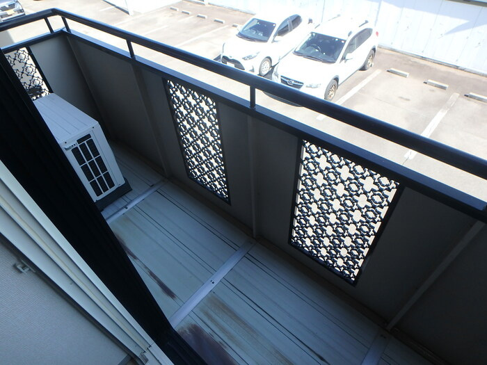 ロイヤルストーク　Bのバルコニー