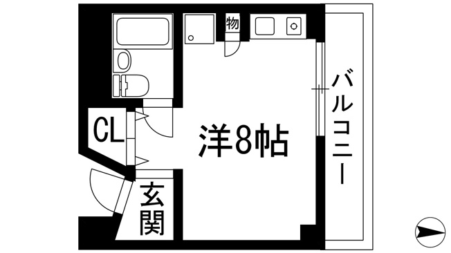 【間取り】 | ロイヤルコート上池田