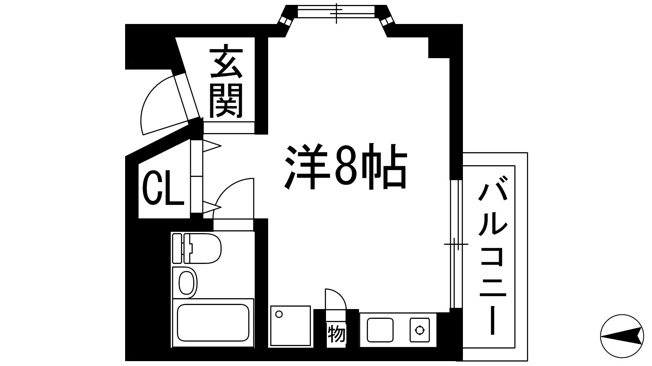 【間取り】 | ロイヤルコート上池田