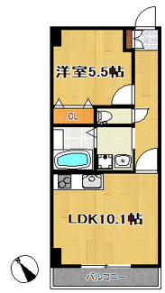 【間取り】 | アークデュオ仙台宮町
