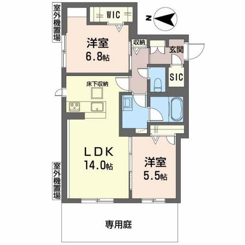 【間取り】 | シャーメゾン　オーロ
