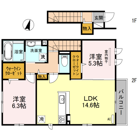  Palacio大野台 の間取り