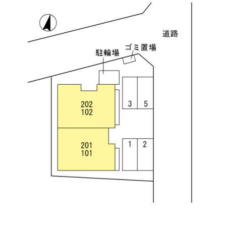  Palacio大野台 の区画図