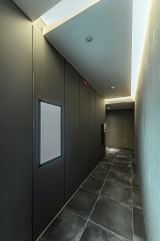 JF Awaji BLD.のロビー|立面図