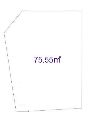 葛飾区西水元3丁目中古住宅の土地図|土地図