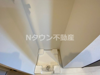 【設備】 | エステムコート名古屋平安通クチュール | 洗濯機置き場です