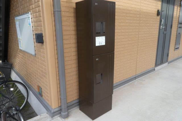 アランフェス羽島のその他共用部分|宅配ボックス完備。