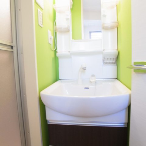 金太郎ヒルズ７０の洗面所