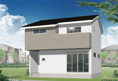 【外観パース】 | 一乗寺大新開町　新築戸建【2024年８月完成】
