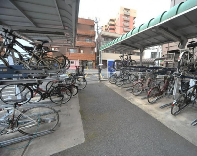 【その他共用部分】 | Kourt K1 | 安心の屋根付き敷地内駐輪場(^^)/