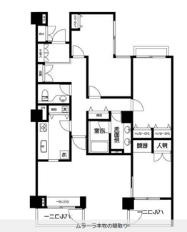 【間取り】 | ムラーラ本牧
