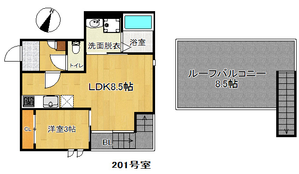 【間取り】 | GRANDTIC千早
