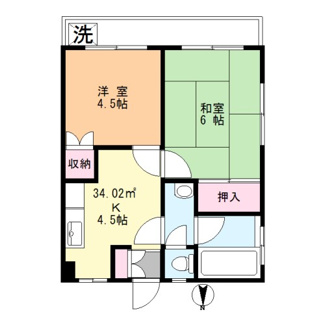 【間取り】 | 金子マンション