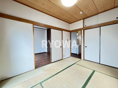 【和室】 | 金子マンション | 掲載の写真は退去前の写真となります。