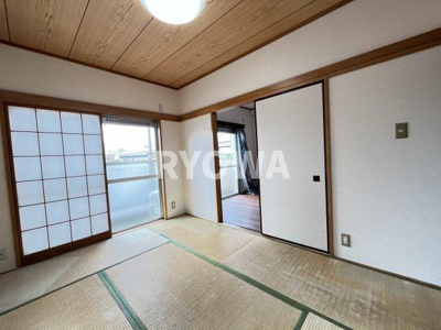 【和室】 | 金子マンション | 掲載の写真は退去前の写真となります。