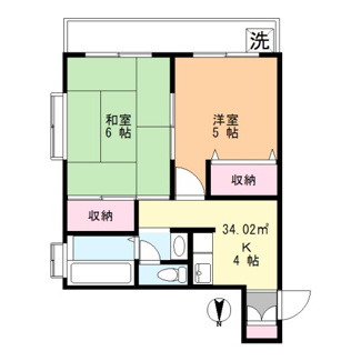 【間取り】 | 金子マンション