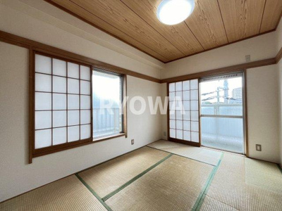 【和室】 | 金子マンション | 掲載の写真は退去前の写真となります。
