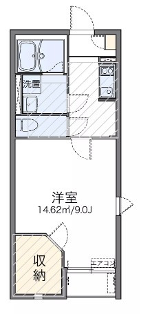 【間取り】 | 角小林Ⅱ