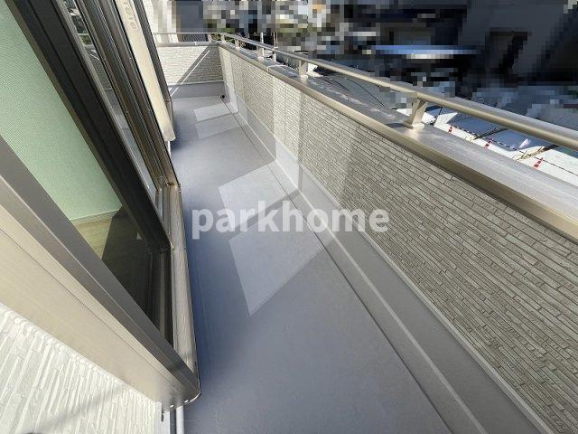 吾川郡いの町枝川　新築戸建てのバルコニー