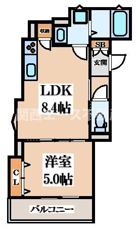 【間取り】 | ラモーナ諸福Ⅱ