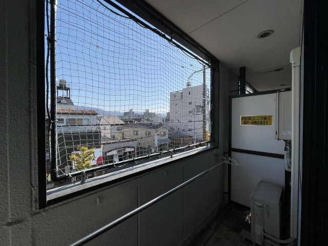 南新町ビルの展望|東向きバルコニーです。