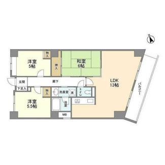 【間取り】 | ベルジュヴァーン