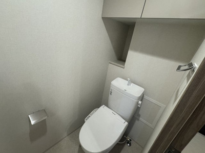 【トイレ】 | ジオエント西宮北口 | 清潔感のあるトイレです