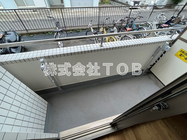 【バルコニー】 | エステージ西調布 | ※別号室同間取り参考写真