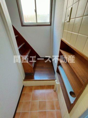 【玄関】 | 小若江３丁目貸家