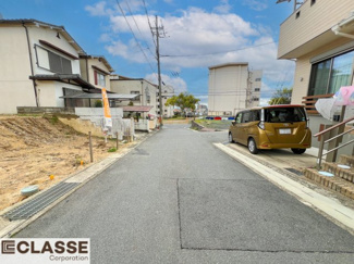 【前面道路含む現地写真】 | 城陽市寺田宮ノ谷　売土地　建築条件無し