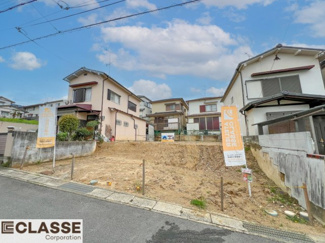 【前面道路含む現地写真】 | 城陽市寺田宮ノ谷　売土地　建築条件無し