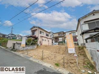 【前面道路含む現地写真】 | 城陽市寺田宮ノ谷　売土地　建築条件無し