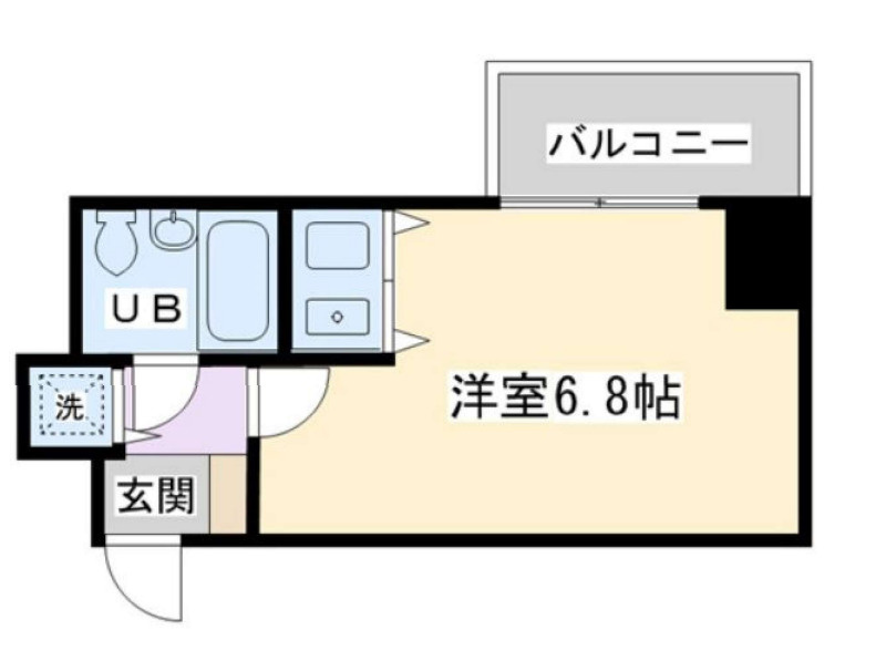 朝日プラザサウスコア姫路の間取り
