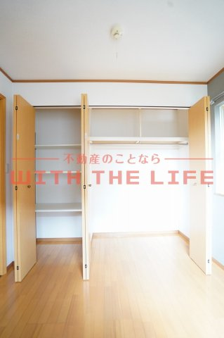 リベルテⅡ【キャッシュバック対象物件】の収納|大きなスペースがあり、収納には困りません