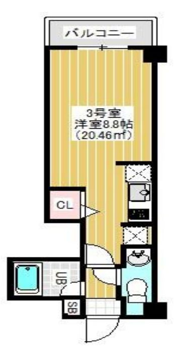 NY Square Funabashiの間取り