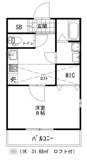 【間取り】 | チャルテ高槻富田A棟